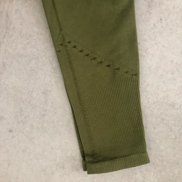 Anthropologie Moss Green Allegro Seamless Leggings NEW - Picture 4 of 8